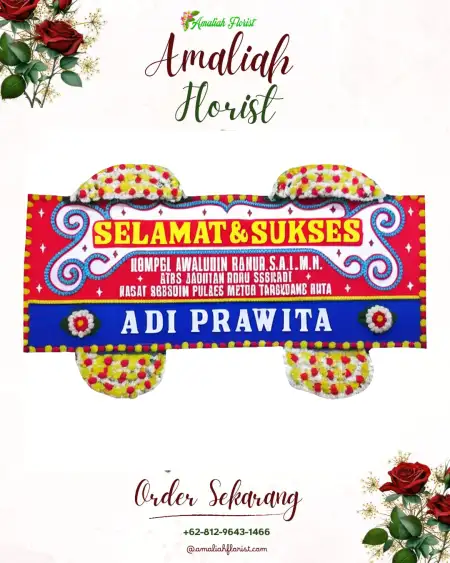 Papan Bunga Ucapan Selamat Putat Lor